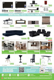Fair Price catalogue Page 4: Künet Kira 7PC €10.000,00, D/ROOM CHAIR ALICE €500,00