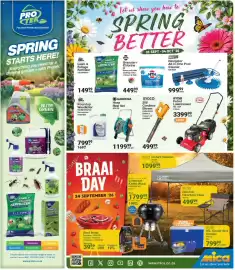 Mica catalogue Page 1: INGCO 20V Cordless Blower €49,99, GARDENA Hose Reel Set €1.199,99