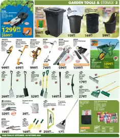 Mica catalogue Page 2: 240L Refuse Wheelie Bin €599,99, Neta Aluminium Bypass Pruner €199,99