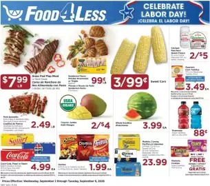 Food 4 Less weekly ad week 36 Page 1