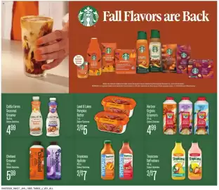 Jewel-Osco weekly ad Page 3: Land O Lakes Pumpkin Butter €5,00, Horizon Organic Creamers €4,99