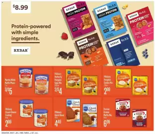 Jewel-Osco weekly ad Page 5: Pillsbury pumpkin cookie mix €2,99, Martha White Muffin Mixes €5,00