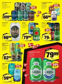 Calle tilbudsavis Side 24: Kronenbourg, Grimbergen el. Jacobsen €66,66, Royal Blanche el. IPA €59,99
