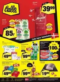 Calle tilbudsavis Side 31: Flæskesteg €19,99, Faxe Kondi Energy €99,99