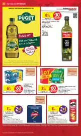 Catalogue Intermarché page 16: Bonduelle Haricots verts extra fins €3,65, Petit Navire Thon entier au naturel €6,15