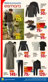 Lidl tilbudsavis Side 6: ESMARA/ ESMARA MEN Clogs €99,00, ESMARA MEN Cargobukser €89,00