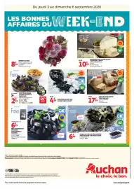 Catalogue Auchan | week-end page 2: Bouquet 12 tiges €8,49, Gorgonzola aop filière auchan "cultivons le bon" €10,99