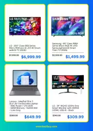 Best Buy weekly ad Page 5: Samsung 65" Class R85H Series Micro RGB 4K UHD SamsungVisionAI Smart Tizen TV €1.499,99
