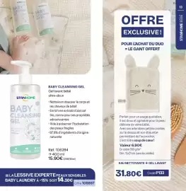Catalogue Stanhome page 13: STANHOME BABY CLEANSING GEL €15,90, STANHOME Gant €6,90