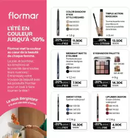 Catalogue Stanhome page 32: Romar Triple Action Mascara €13,50, Formar Color Shadow Stick Stylo Regard €11,90