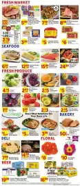United Supermarkets weekly ad week 36 Page 5: Oscar Mayer Bacon €6,00, Butterball ground turkey breast €5,99