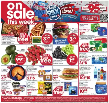 Giant Eagle (valid until 9-09)