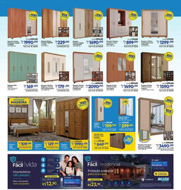 Folheto Lojas Becker Página 12: Roupeiro Canela 6 Portas e 2 Gav. com espelho €1.490,00