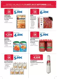 Catalogue Costco page 14: CHÂTEAU FOUGÈRES €5,99, Italians do it better. Sauce marinara au basilic €5,99