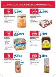 Catalogue Costco page 9: LA BOULANGERE pancakes fourrées €4,99, WEIDER Beurre de cacahuètes €6,99