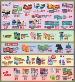Encarte Supermercados Unidos Página 11: Bloco para Caixa Acoplada BRIL ODOR €5,98, Papel Higiênico Sublime Folha Dupla €15,99
