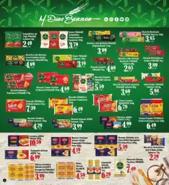 Encarte Supermercados Unidos Página 8: Chocowaver piraquê €5,98, Cream cracker vitarella tradicional/água e sal €6,49