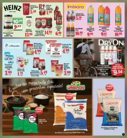 Encarte Supermercados Unidos Página 9: Suco Concentrado Imbiara Manga ou Goiaba €9,65