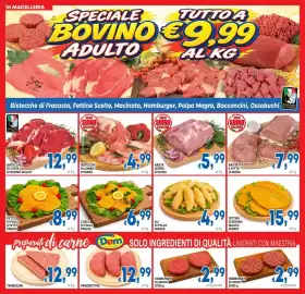 Volantino DEM settimana 36 Pagina 10: Arista intera di suino €5,99, Cosce di pollo panate €6,99