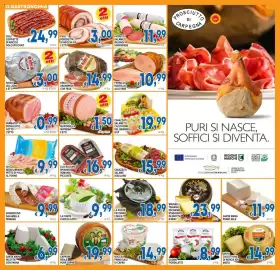 Volantino DEM settimana 36 Pagina 12: Fiorucci rostello alle erbe €10,99, Sorrentino Salamella Romana €9,99