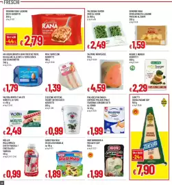 Volantino Famila Pagina 14: Riva tramezzini assortiti €1,39, Sterzing Vipiteno yogurt intero gusti assortiti €0,99