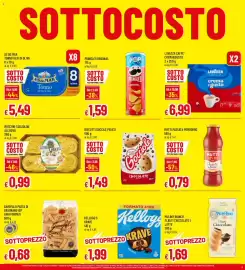 Volantino Famila Pagina 3: Biscotti Gocciile Pavesi €1,49, Tagliolini all'uovo Luciana Mosconi €0,99