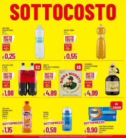 Volantino Famila Pagina 4: Coca-Cola Zero €1,98, Birra Moretti Ricetta Originale €4,89