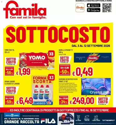 Volantino Famila (valido fino al 16-09)