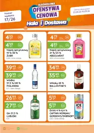 Eurocash Cash & Carry gazetka | Alkohole Strona 1: Whisky Ballantine's €35,99, Wódka Finlandia €39,49