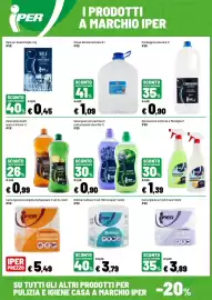 Volantino Iper La Grande Pagina 11: Detergente per pavimenti Iper €0,90, Sgrassatore Iper €1,39