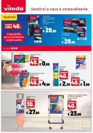 Volantino Iper La Grande Pagina 12: Vileda Sistema Spin Mop H2PRO €29,90, Panni Actifibre Soft Universal Vileda €1,99
