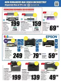 Volantino MediaWorld Pagina 13: Brother Stampante Laser MFC-L2800W €199,00, Stampante Laser Brother DCPL1640W €139,00