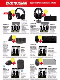Volantino MediaWorld Pagina 14: Logitech Mouse Ergonomico Verticale Lift + logitech Tastiera Wave Keys €80,00