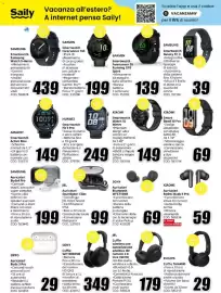 Volantino MediaWorld Pagina 23: Sony Cuffie WH1000XM6 €349,00, Samsung Auricolari Buds4 Pro €199,00