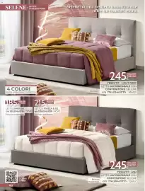 Volantino Mondo Convenienza Pagina 104: Letto matrimoniale con contenitore Selene €245,00