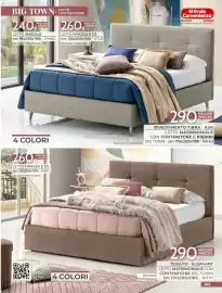 Volantino Mondo Convenienza Pagina 105: Tessuto | Elephant Letto Matrimoniale con Contenitore Big Town €290,00