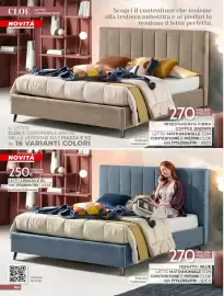 Volantino Mondo Convenienza Pagina 106: Letto contenitore CLOE €270,00