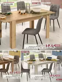 Volantino Mondo Convenienza Pagina 123: Tavolo allungabile Dafne €145,00, Tavolo allungabile Dafne €145,00