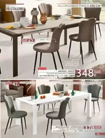 Volantino Mondo Convenienza Pagina 129: Tavolo allungabile Wood €378,00, Tavolo allungabile Wood €348,00