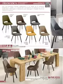 Volantino Mondo Convenienza Pagina 130: Sedia Alba €44,00, Tavolo consolle allungabile Francesca €368,00