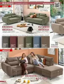 Volantino Mondo Convenienza Pagina 142: Divano letto angolare Ravello | JCPE €798,00