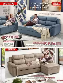 Volantino Mondo Convenienza Pagina 147: Divano letto con penisola Amalfi €740,00, Divano 2 posti Amalfi €360,00