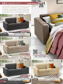 Volantino Mondo Convenienza Pagina 156: Divano letto GEA €550,00, Divano letto GEA €550,00