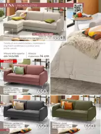 Volantino Mondo Convenienza Pagina 158: Divano letto Luna €650,00, Divano letto Luna €650,00
