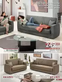 Volantino Mondo Convenienza Pagina 161: Divano letto contenitore Dahlia €249,00, Divano relax contenitore dahlia €220,00