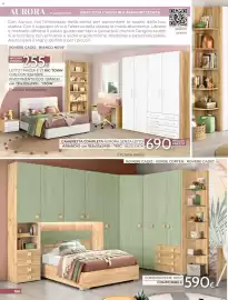 Volantino Mondo Convenienza Pagina 162: Composizione tipo4 componibile €590,00, Cameretta completa Aurora senza letto €690,00