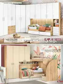 Volantino Mondo Convenienza Pagina 163: Composizione tipo 4 componibile €590,00, Ponte 6 ante Aurora €548,00