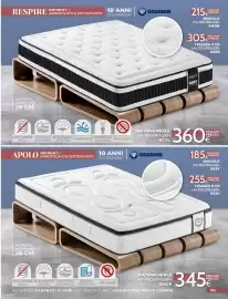 Volantino Mondo Convenienza Pagina 187: Apolo memory €345,00, Respire memory €360,00