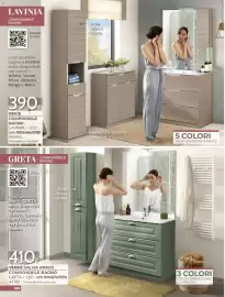 Volantino Mondo Convenienza Pagina 190: Lavinia Componibile Bagno €390,00, Componibile bagno Greta €410,00