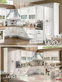 Volantino Mondo Convenienza Pagina 43: Avorio Decapè €1.690,00, Composizione tipo' Bianco Frassinato €1.690,00